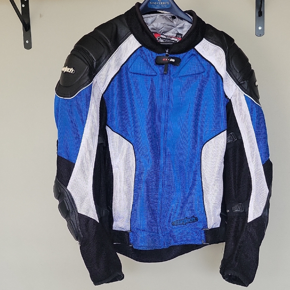 Blue and Black Alpinestars Performance Jacket